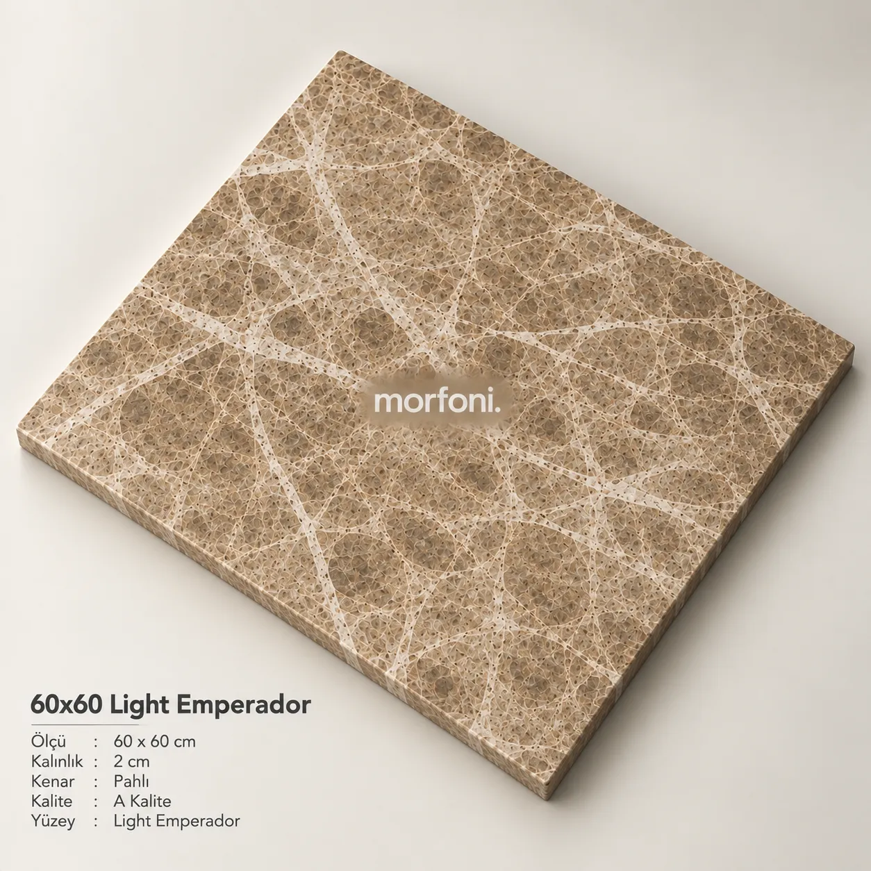 Light Emperador Masa Tablası